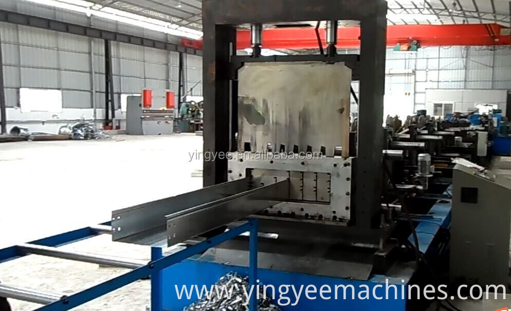 roll forming machine cable tray with punching syetem/cold roll forming machine for sale